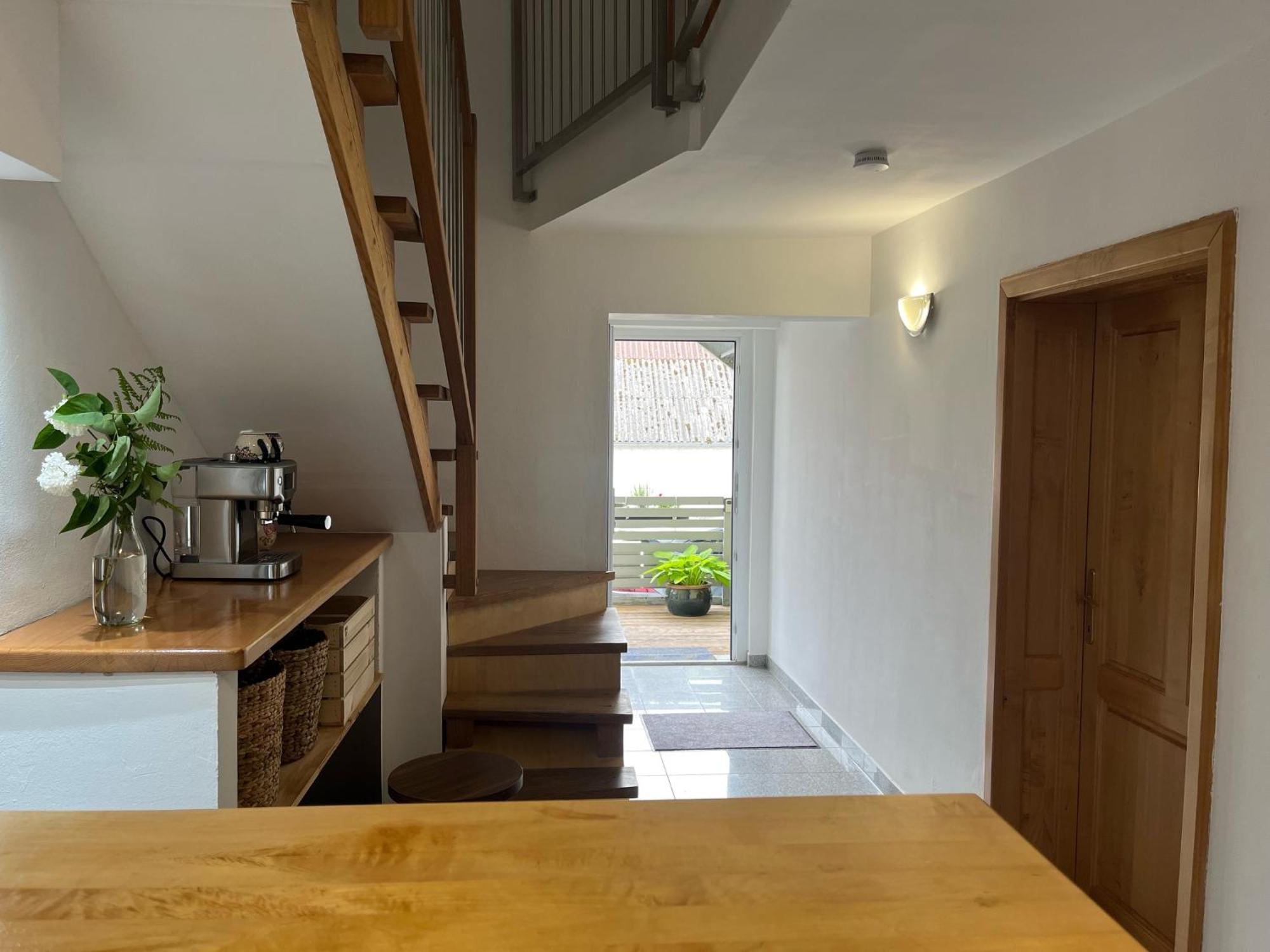 Wohnung Mit Dachterasse Absberg Exteriör bild