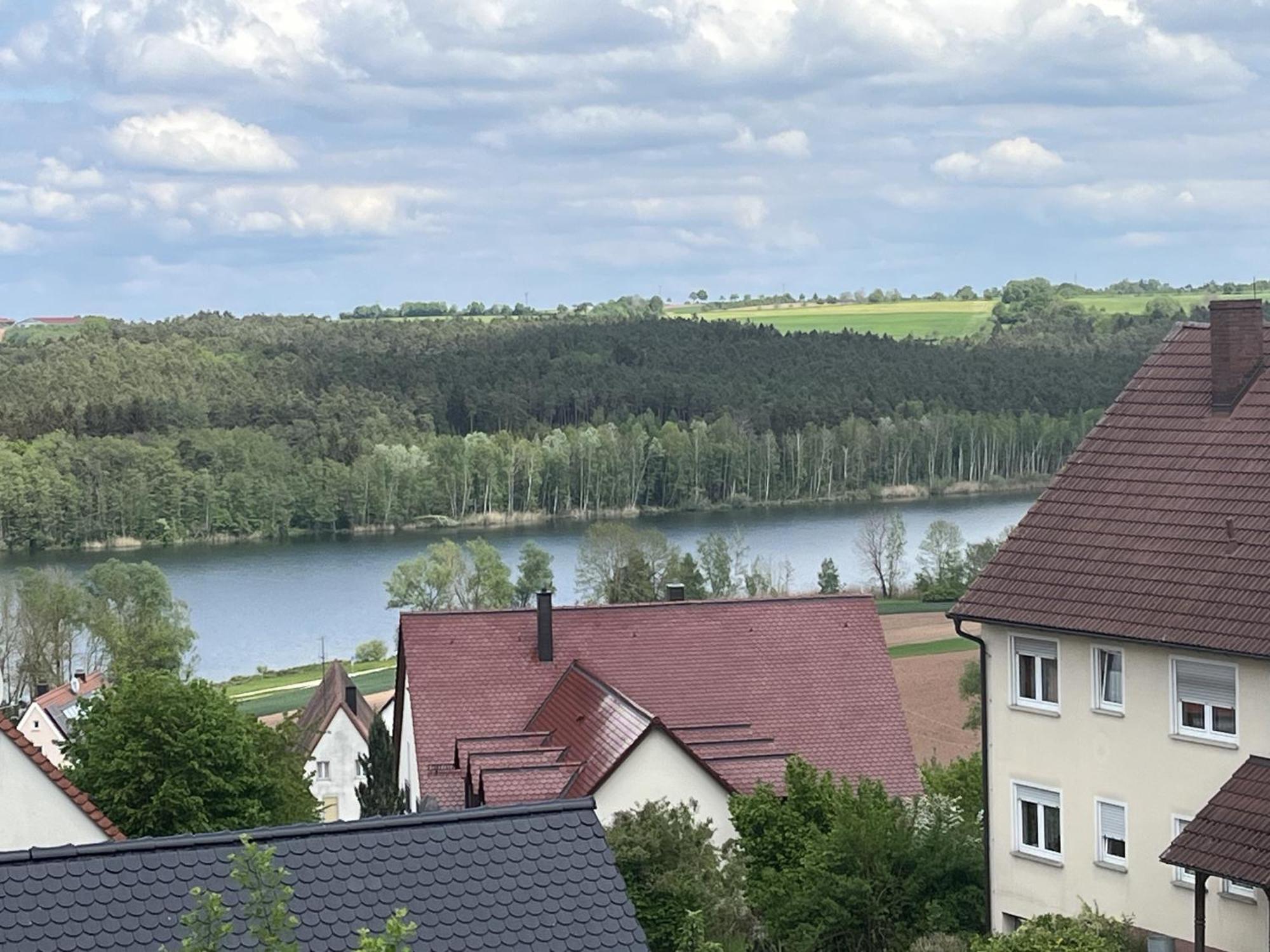 Wohnung Mit Dachterasse Absberg Exteriör bild